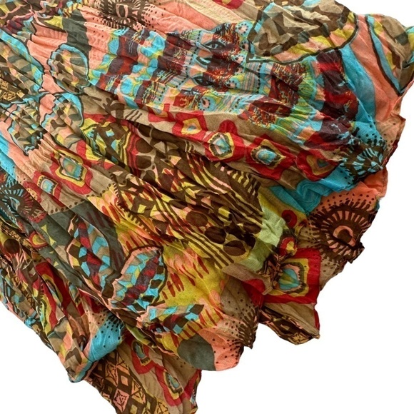 Aztec Colorful Oversized Huge Beach Scarf Wrap - Picture 1 of 7